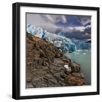 Rock and Glacier-Howard Ruby-Framed Photographic Print