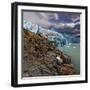 Rock and Glacier-Howard Ruby-Framed Photographic Print