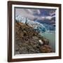 Rock and Glacier-Howard Ruby-Framed Photographic Print