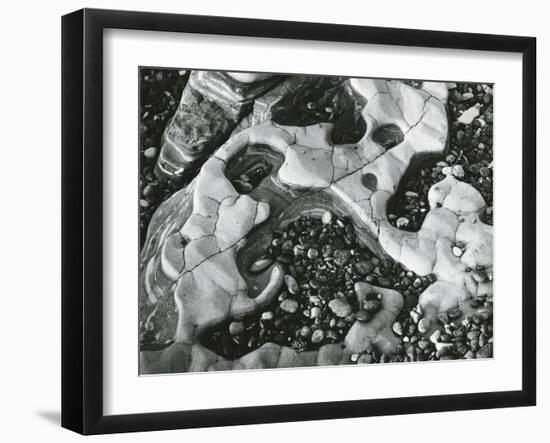 Rock and Pebbles, 1970-Brett Weston-Framed Premium Photographic Print