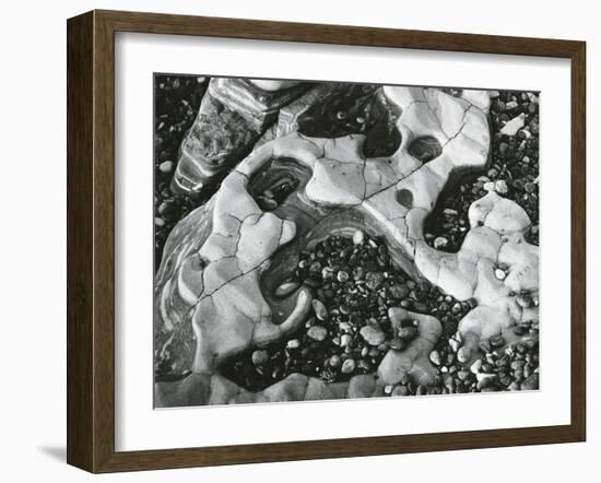 Rock and Pebbles, 1970-Brett Weston-Framed Photographic Print