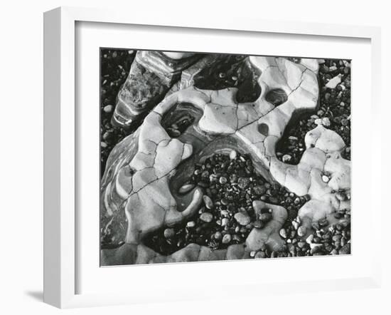 Rock and Pebbles, 1970-Brett Weston-Framed Photographic Print