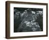 Rock and Pebbles, Pebble Beach, California, c.1968-Brett Weston-Framed Photographic Print