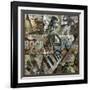 Rock and Roll 9-Patch- with Grid-Eric Yang-Framed Art Print