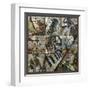 Rock and Roll 9-Patch- with Grid-Eric Yang-Framed Art Print