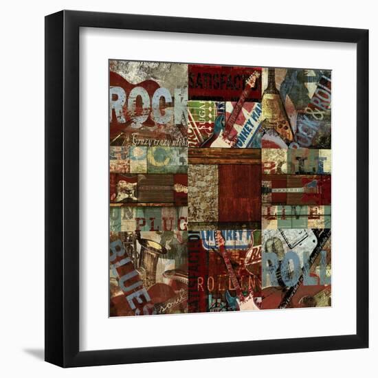 Rock and Roll 9-Patch-Eric Yang-Framed Art Print