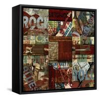 Rock and Roll 9-Patch-Eric Yang-Framed Stretched Canvas