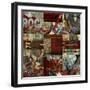 Rock and Roll 9-Patch-Eric Yang-Framed Art Print