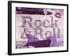 Rock and Roll Kiss-Diane Stimson-Framed Art Print