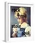 Rock and Roll Soul-Eccentric Accents-Framed Art Print