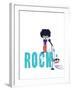 Rock and Roll-Laure Girardin-Vissian-Framed Giclee Print