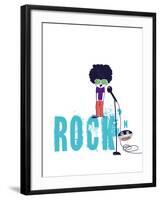 Rock and Roll-Laure Girardin-Vissian-Framed Giclee Print