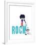 Rock and Roll-Laure Girardin-Vissian-Framed Giclee Print