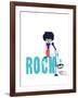 Rock and Roll-Laure Girardin-Vissian-Framed Giclee Print