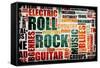 Rock And Roll-kentoh-Framed Stretched Canvas