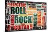 Rock And Roll-kentoh-Stretched Canvas