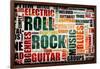 Rock And Roll-kentoh-Framed Art Print