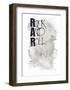Rock and Roll-Design Fabrikken-Framed Art Print