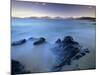 Rock and Sea, Sound of Taransay, South Harris, Outer Hebrides, Scotland, United Kingdom, Europe-Patrick Dieudonne-Mounted Photographic Print