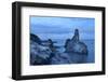 Rock and Spindle at Dusk on the Fife Coast Near St. Andrews-Mark-Framed Photographic Print