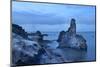 Rock and Spindle at Dusk on the Fife Coast Near St. Andrews-Mark-Mounted Photographic Print