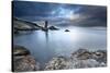 Rock and Spindle on the Fife Coast Near St. Andrews, Fife, Scotland, United Kingdom, Europe-Mark Sunderland-Stretched Canvas