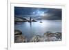 Rock and Spindle on the Fife Coast Near St. Andrews, Fife, Scotland, United Kingdom, Europe-Mark Sunderland-Framed Photographic Print