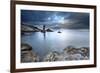 Rock and Spindle on the Fife Coast Near St. Andrews, Fife, Scotland, United Kingdom, Europe-Mark Sunderland-Framed Photographic Print