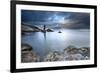 Rock and Spindle on the Fife Coast Near St. Andrews, Fife, Scotland, United Kingdom, Europe-Mark Sunderland-Framed Photographic Print