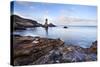 Rock and Spindle on the Fife Coast Near St, Andrews, Fife, Scotland, United Kingdom, Europe-Mark-Stretched Canvas
