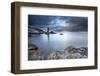 Rock and Spindle on the Fife Coast Near St. Andrews, Fife, Scotland, United Kingdom, Europe-Mark Sunderland-Framed Photographic Print