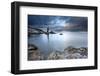 Rock and Spindle on the Fife Coast Near St. Andrews, Fife, Scotland, United Kingdom, Europe-Mark Sunderland-Framed Photographic Print