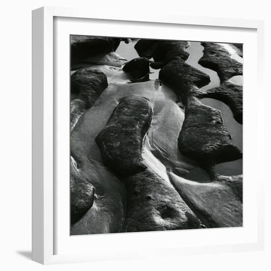 Rock and Water, 1976-Brett Weston-Framed Photographic Print
