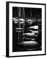 Rock and Water, High Sierra, 1972-Brett Weston-Framed Photographic Print