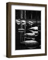 Rock and Water, High Sierra, 1972-Brett Weston-Framed Premium Photographic Print