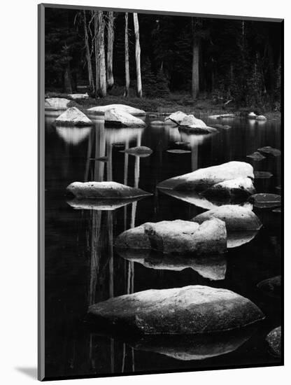 Rock and Water, High Sierra, 1972-Brett Weston-Mounted Premium Photographic Print