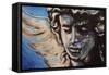 Rock Angel-Rock Demarco-Framed Stretched Canvas