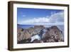 Rock Arch, Arco De La Tosca at Punta De La Dehesa, Lava Coast, El Hierro, Canary Islands, Spain-Markus Lange-Framed Photographic Print