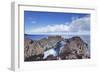 Rock Arch, Arco De La Tosca at Punta De La Dehesa, Lava Coast, El Hierro, Canary Islands, Spain-Markus Lange-Framed Photographic Print