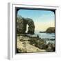 Rock Arch at Perran Beach, Cornwall, Late 19th or Early 20th Century-null-Framed Giclee Print