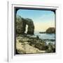 Rock Arch at Perran Beach, Cornwall, Late 19th or Early 20th Century-null-Framed Giclee Print