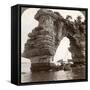 Rock Arch in Matsushima Bay, South-East Japan, 1904-Underwood & Underwood-Framed Stretched Canvas