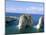 Rock Arches, Beirut, Lebanon, Mediterranean Sea, Middle East-Alison Wright-Mounted Photographic Print