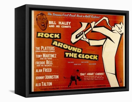 Rock Around the Clock, 1956-null-Framed Stretched Canvas