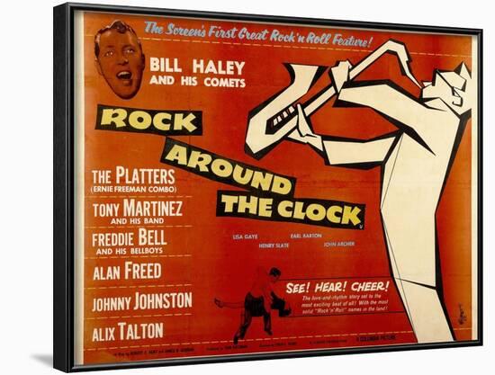 Rock Around the Clock, 1956-null-Framed Art Print