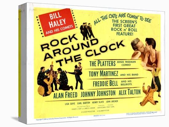 Rock around the Clock, 1956-null-Stretched Canvas