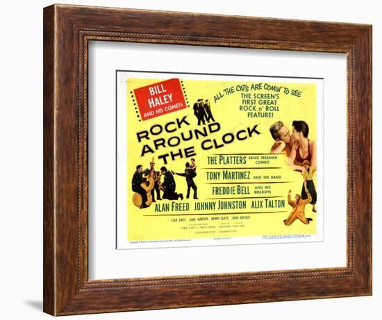 Rock around the Clock, 1956-null-Framed Art Print