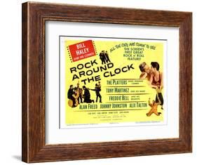 Rock around the Clock, 1956-null-Framed Art Print