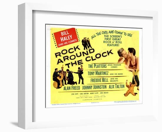 Rock around the Clock, 1956-null-Framed Art Print