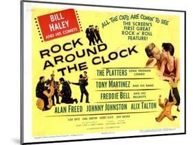 Rock around the Clock, 1956-null-Mounted Art Print